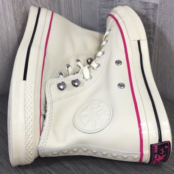 Converse Shoes - Converse CHUCK 70 HI natural ivory/pink